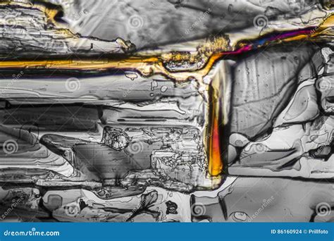 Ammonium Sulfate Microcrystals Stock Photo - Image of microscopic, facet: 86160924