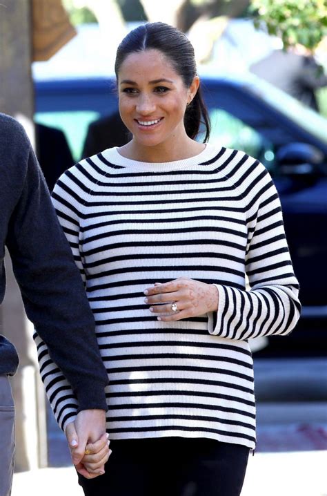 Pregnant MEGHAN MARKLE at Moroccan Royal Federation of Equestrian ...