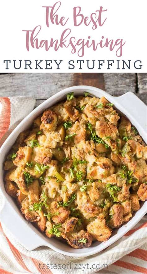 Grandma's Thanksgiving Turkey Stuffing {Long-Time Family Recipe}