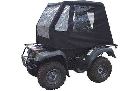 ATV Cab Enclosure in 2021 | Water resistant coats, Atv, Clear windows