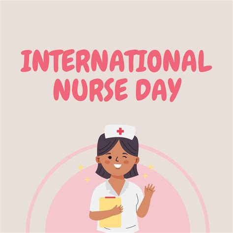 A poster for international nurse day 23627740 Vector Art at Vecteezy