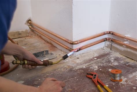 Repair Exposed Copper Pipe | Plumbing services