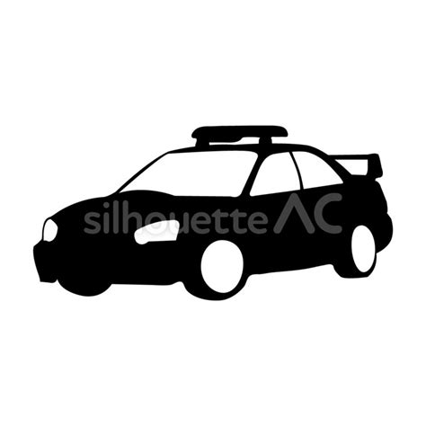 Police car 108240 - Free Download - silhouetteAC