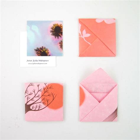 Easy Square Origami Envelope — Lydia Makepeace