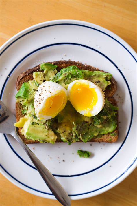 Avocado Toast with Soft Boiled Eggs | Kiersten Hickman