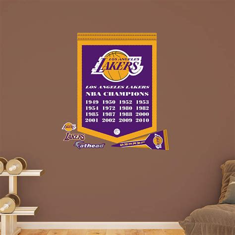 Los Angeles Lakers NBA Champions Banner