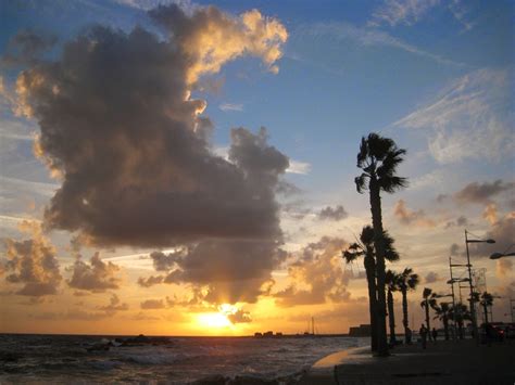 Amazing Cyprus: Sunset at Paphos Harbour, Cyprus