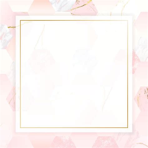 Blank rectangle pink frame template vector | premium image by rawpixel.com / NingZk V. | Frame ...