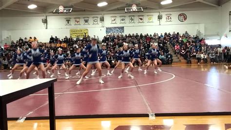 2/6/16 Shumate Middle School cheer, round 2 - YouTube