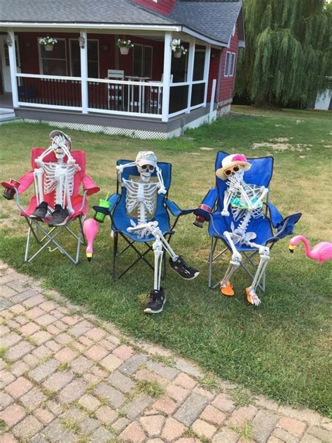 Crazy Bones Skeletons (With images) | Halloween camping