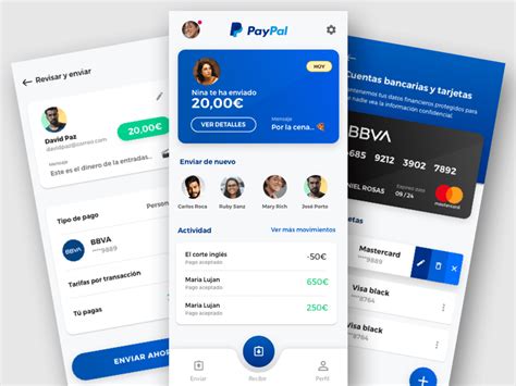 PayPal App Redesign Sketch freebie - Download free resource for Sketch - Sketch App Sources