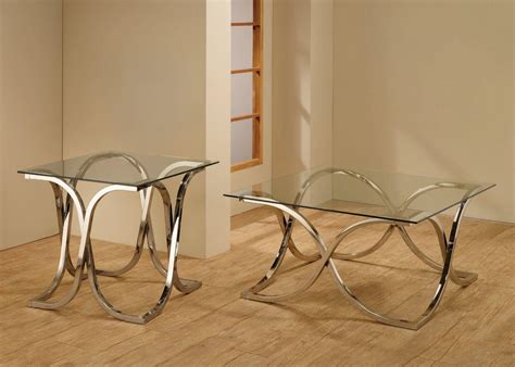 Coffee Table with Tempered Glass Top