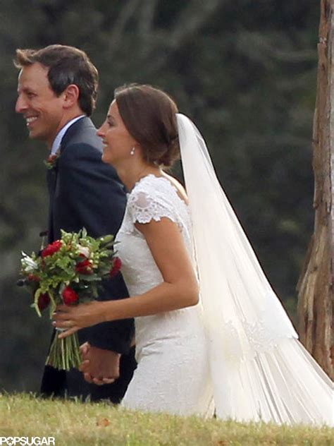 Seth Meyers and Alexi Ashe | The Best Celebrity Weddings of 2013 ...