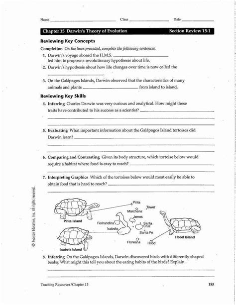 30++ Evidence Of Evolution Worksheet Answers – Worksheets Decoomo