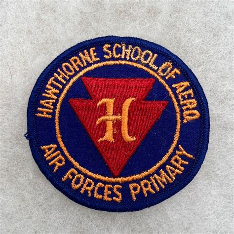 WW2 US Hawthorne School of Aeronautics Air Forces Primary Patch Twill ...