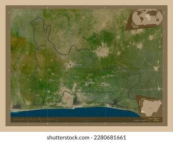 Ogun State Map Photos, Images & Pictures | Shutterstock