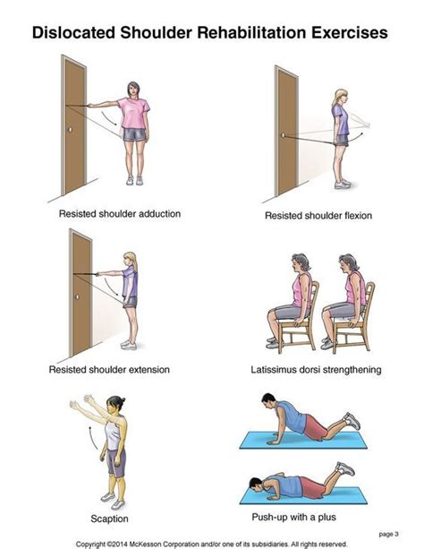 Summit Medical Group - Shoulder Dislocation Exercises | Shoulder rehab exercises, Shoulder ...