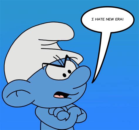 Grouchy Smurf by toon1990 on DeviantArt