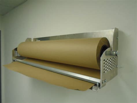 Paper Cutter Roll Dispenser 36 inches Wall Mount Kraft Paper Duralov ...