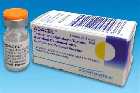 Adacel Vaccine Diphtheria Toxoid (5LF) & Tetanus Toxoid (22.5LF) & Pertussis Toxoid (5mcg) at Rs ...