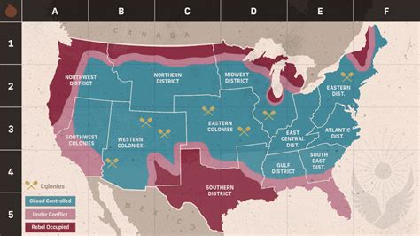 The Handmaid's Tale Map: Gilead, U.S. & Canada in Season 4