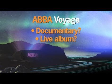 ABBA Voyage News – Documentary & Live Album?? in 2023 | Abba, Documentaries, Album