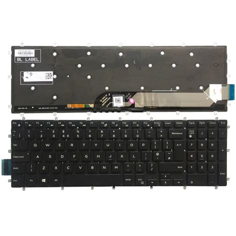 Replacement Keyboard for Dell Inspiron 3579 3583 3779 5565 5567 5570 ...