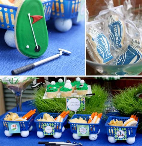 Super Cute & Creative Golf Themed Birthday // Hostess with the Mostess®