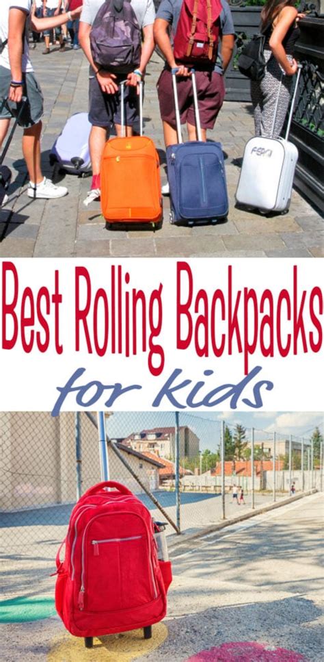 Best Rolling Backpack for Kids: 10 Winners + Buying Guide! 2024 - MomDot