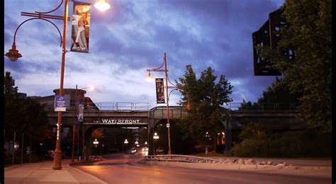 Skyline of Winnipeg at Night image - Free stock photo - Public Domain ...