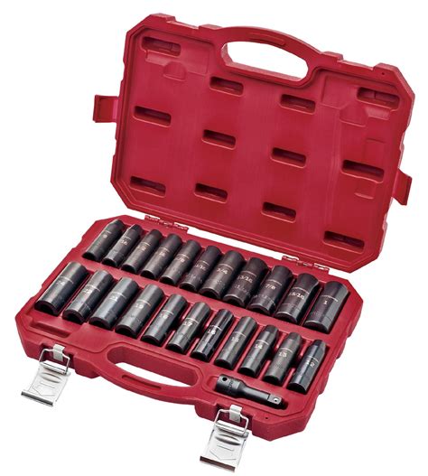 Craftsman 23 pc. Easy-To-Read Deep Impact Inch/Metric Socket Set | Shop ...