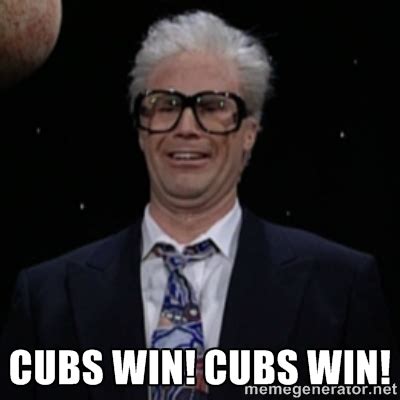 Cubs win! Cubs win! : r/LiveFromNewYork