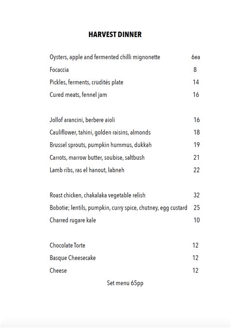 Menu 1 — FENTON