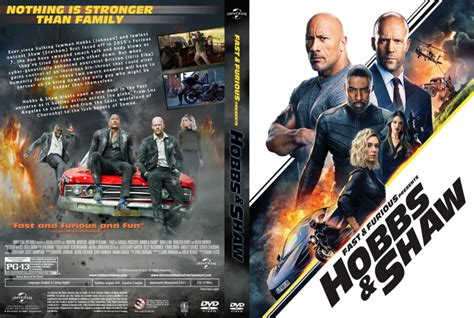 Fast & Furious Presents: Hobbs & Shaw (2019) R1 Custom DVD Cover ...