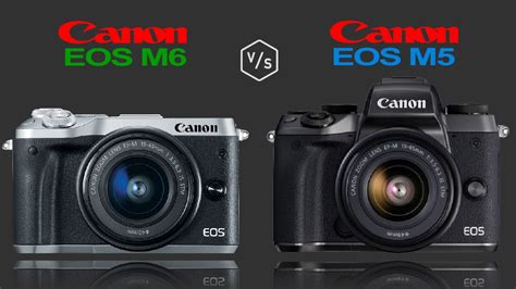 Canon EOS M6 vs Canon EOS M5 - YouTube