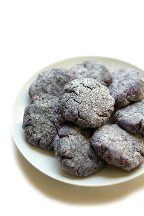 Purple Sweet Potato Sugar Cookies | Sweet potato cookies, Sugar cookies ...