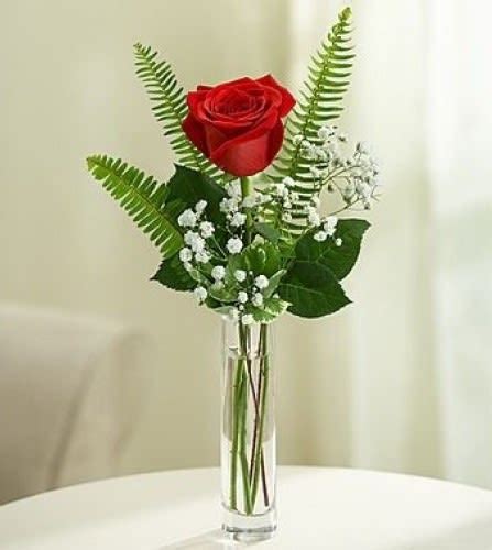 Single Rose Bud Vase in Collins, MS | Collins Florist and Gifts