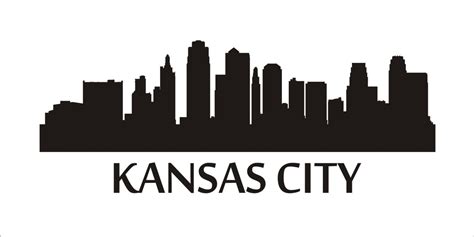 Kansas City Skyline Reusable STENCILS 7 Sizes Available