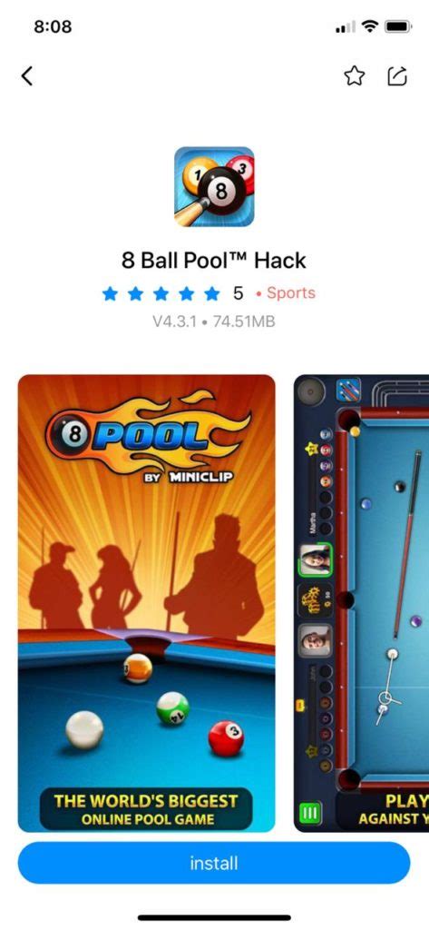 8 Ball Pool Hack Download on iOS - [GUIDELINES HACK]