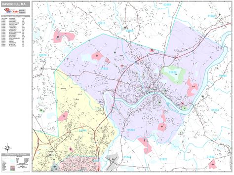 Haverhill Ma Zip Code Map | US States Map