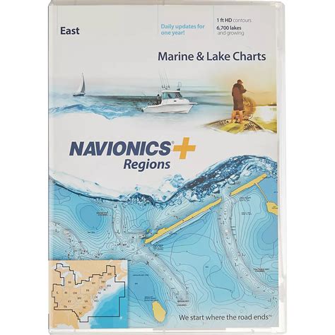 Navionics Regions East Region Marine and Lake Charts and Maps | Academy