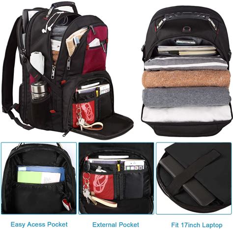 Extra Large Backpack,Computer Backpack for Laptops with USB Charging ...