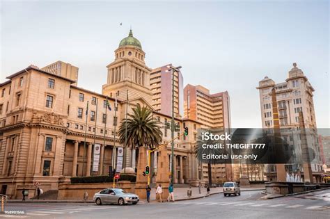 Johannesburg City Hall In Marshalltown Johannesburg Stock Photo ...