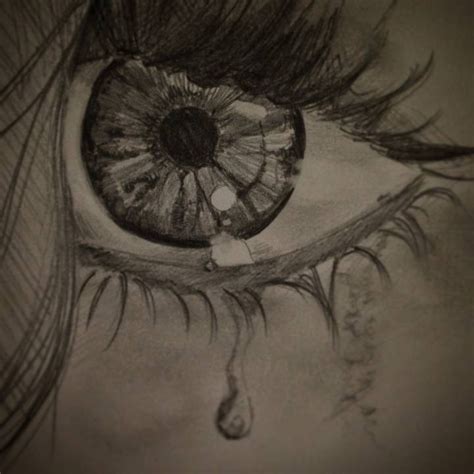 Drawing Crying eye by mat9559 | OurArtCorner