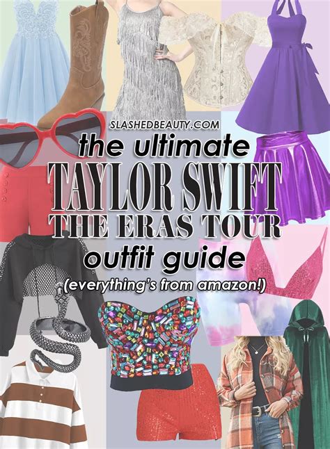 Taylor swift eras tour outfits – Artofit