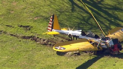 PHOTOS: Harrison Ford injured in Venice plane crash - ABC7 New York