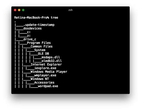 [B! linux] Using a Mac Equivalent of Unix “tree” Command to View Folder ...