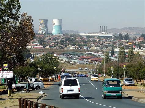 Picture Information: Soweto City View in South Africa