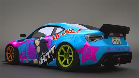 Toyota GT-86 Rocket Bunny K-ON! by BFG-9KRC on DeviantArt