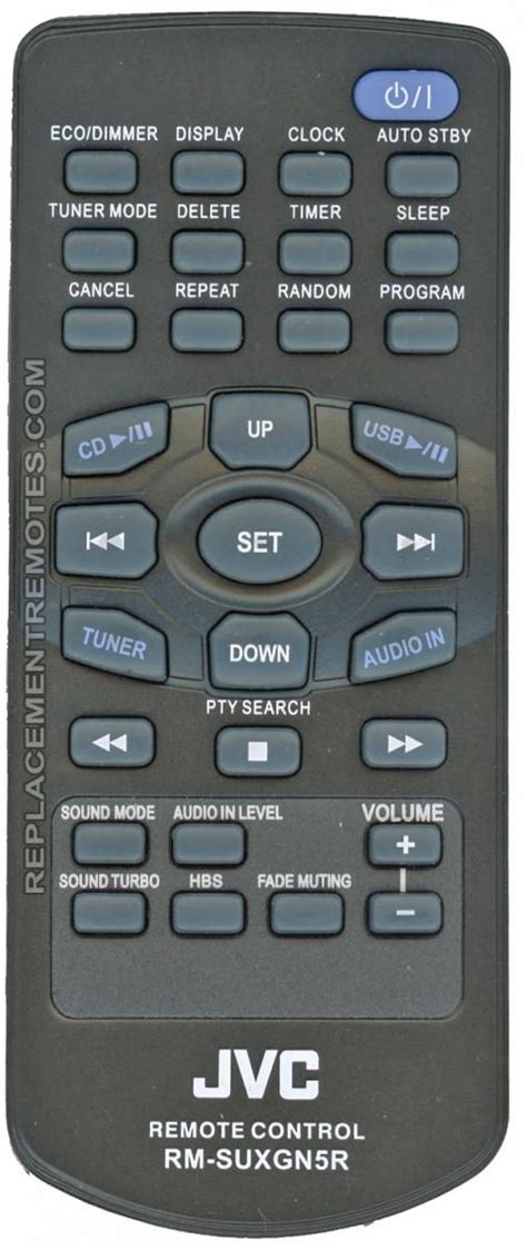 Buy JVC RMSUXGN5R -9CDM070800 Audio System Remote Control